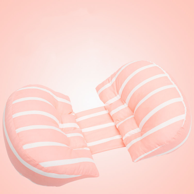 Poduszka ciążowa ze ślicznym wzorem, wspierająca brzuch w kształcie litery U, regulowana odległość, wcięcie dla wygody spania - Wianko - 10