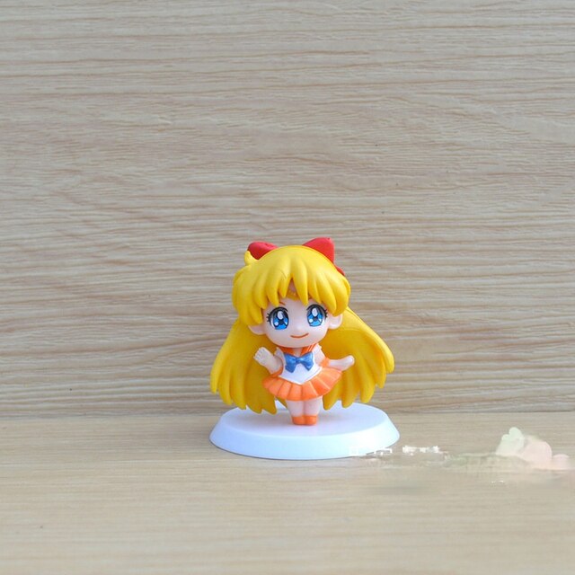 Figurka Sailor Jupiter Mizuno Ami Hino Rei z serii Sailor Moon - kolekcjonerska zabawka, wzorowana na postaciach z anime - Wianko - 3