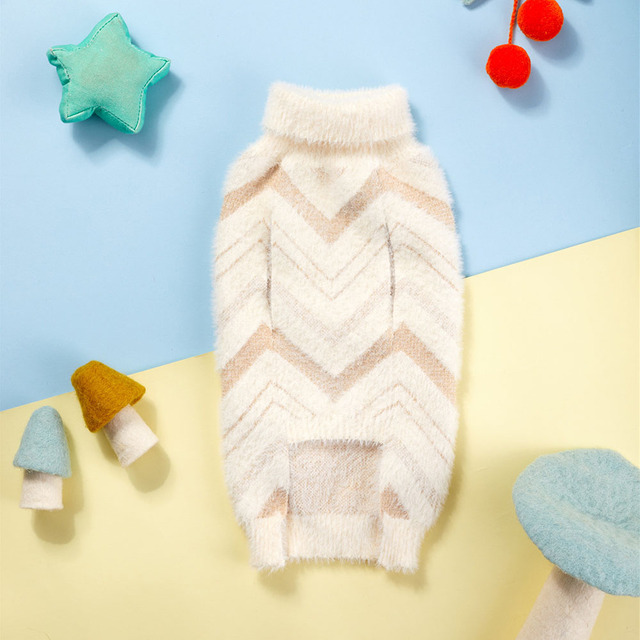 UFBemo Sweter dla psów Jumper Cat Winter Warm - Odzież Soft Jersey Perro, dla małych psów, szczeniąt i domowych zwierząt - Boże Narodzenie - Wianko - 6