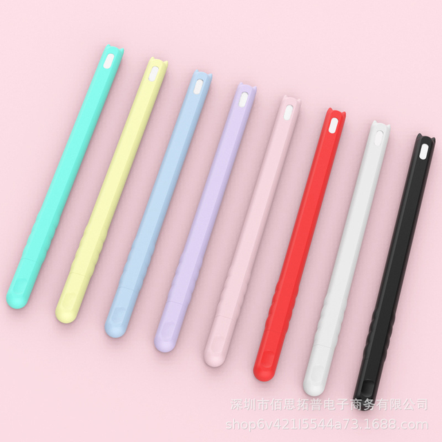 Etui silikonowe ochronne na Apple Pencil 2 do iPada Stylus antypoślizgowe TPU - Wianko - 4