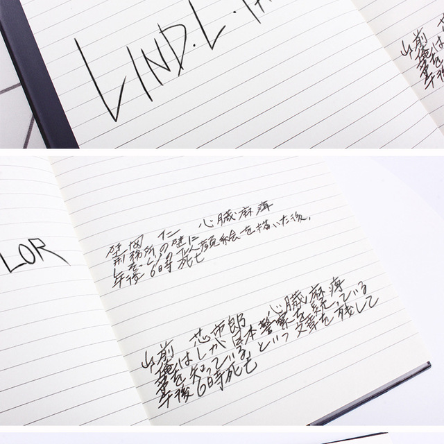 Zeszyt z anime Death Note Misa Amane L Lawliet Yagami Light L zabawka prezentowa - Zeszyt Książka z anime Cosplay Notebook - Wianko - 9