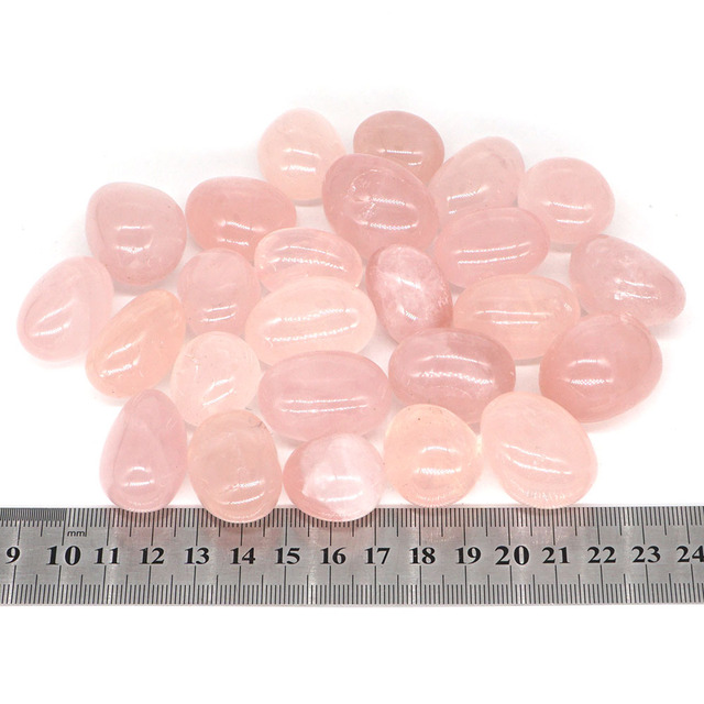 100g/200g naturalny kamień szlachetny Rose Quartz do uzdrawiania Reiki - materiał kryształowy do akwarium i rzemiosła - Wianko - 2