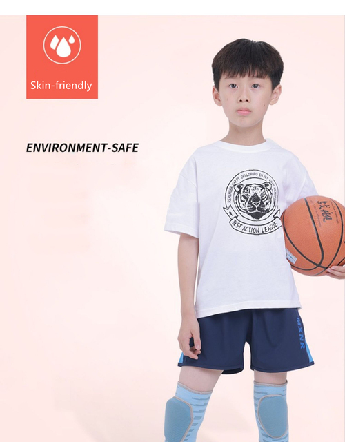 Ochraniacze na kolana dla dzieci do tanca, koszykówki, piłki nożnej, biegania, siatkówki, jazdy na wrotkach - wsparcie i bezpieczeństwo w sporcie - Wianko - 14