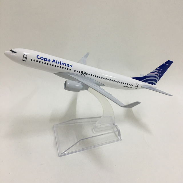 Model samolotu Copa Boeing B737-800 1:400 odlewany metal 16cm - Wianko - 12