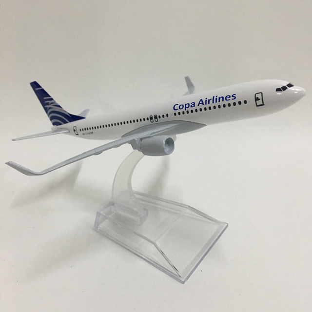 Model samolotu Copa Boeing B737-800 1:400 odlewany metal 16cm - Wianko - 14