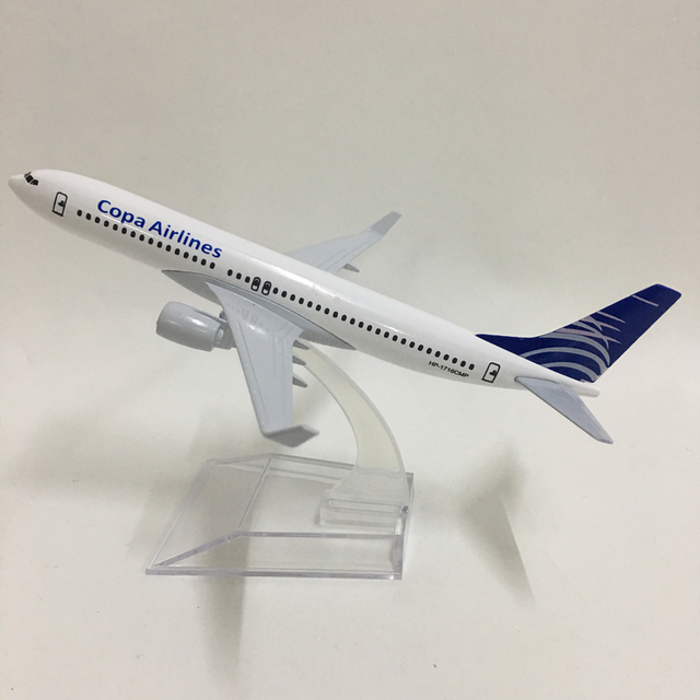 Model samolotu Copa Boeing B737-800 1:400 odlewany metal 16cm - Wianko - 11