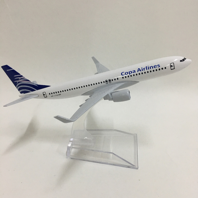 Model samolotu Copa Boeing B737-800 1:400 odlewany metal 16cm - Wianko - 16