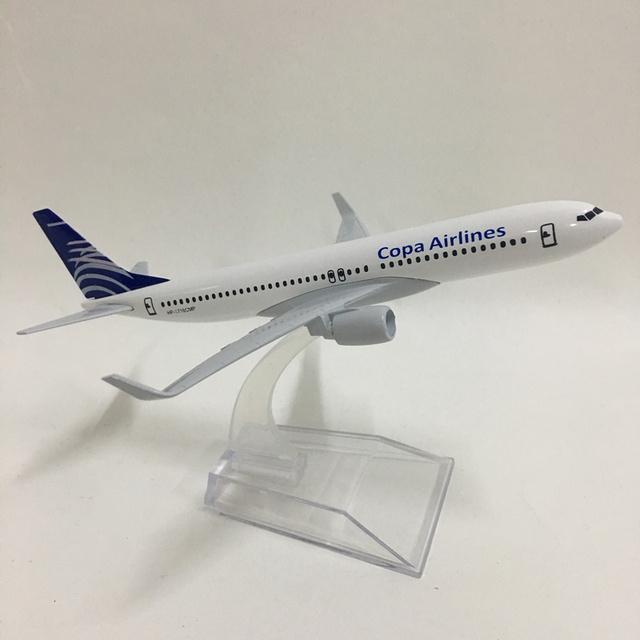 Model samolotu Copa Boeing B737-800 1:400 odlewany metal 16cm - Wianko - 15