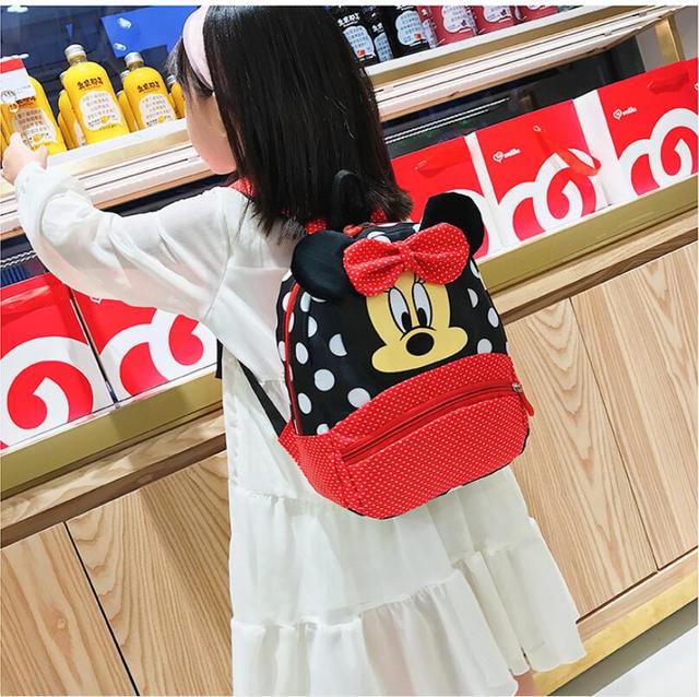 Plecak Disney Minnie i Mickey Mouse dla dzieci – idealny tornister przedszkolaka - Wianko - 29