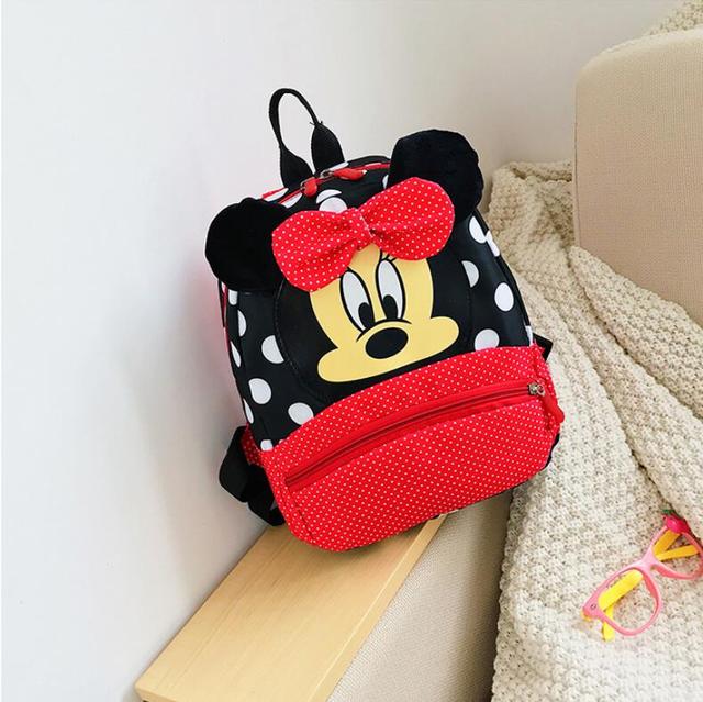 Plecak Disney Minnie i Mickey Mouse dla dzieci – idealny tornister przedszkolaka - Wianko - 25