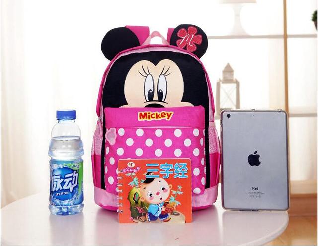 Plecak Disney Minnie i Mickey Mouse dla dzieci – idealny tornister przedszkolaka - Wianko - 39