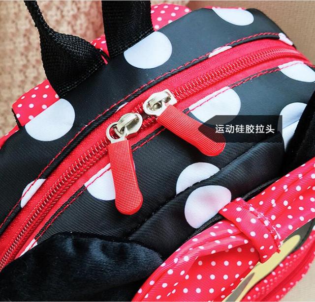 Plecak Disney Minnie i Mickey Mouse dla dzieci – idealny tornister przedszkolaka - Wianko - 2