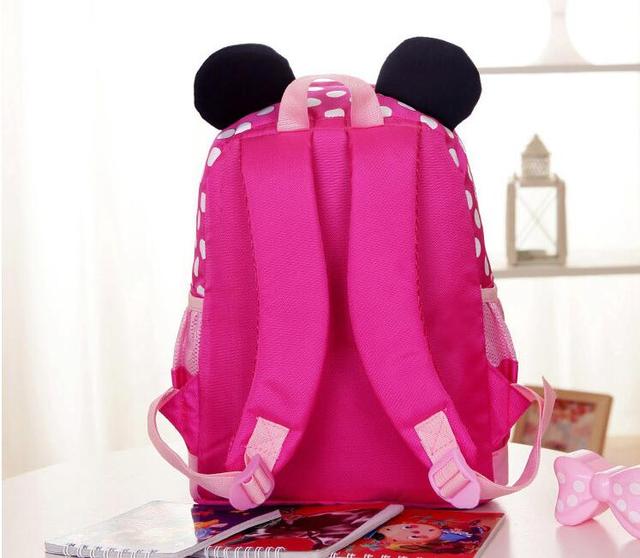 Plecak Disney Minnie i Mickey Mouse dla dzieci – idealny tornister przedszkolaka - Wianko - 35
