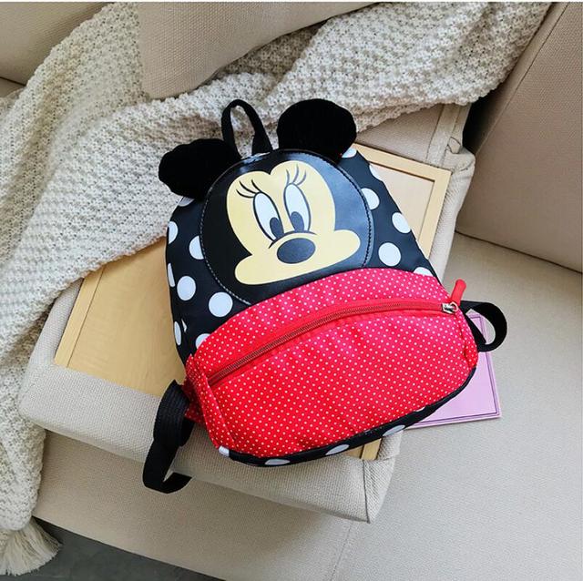 Plecak Disney Minnie i Mickey Mouse dla dzieci – idealny tornister przedszkolaka - Wianko - 18