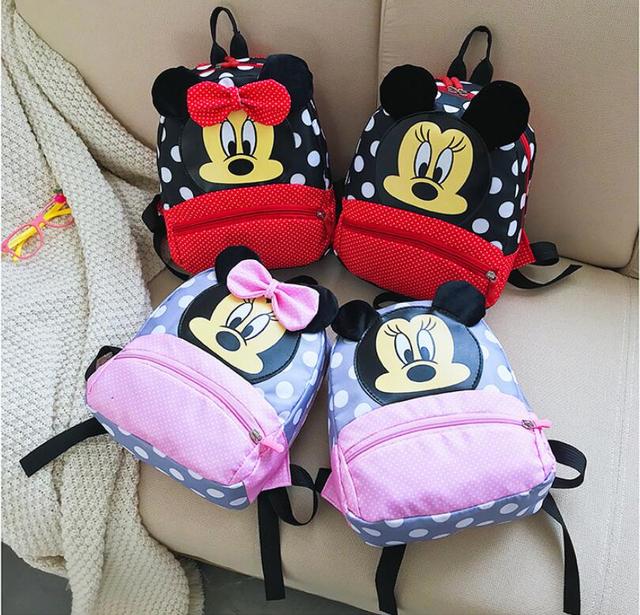 Plecak Disney Minnie i Mickey Mouse dla dzieci – idealny tornister przedszkolaka - Wianko - 19