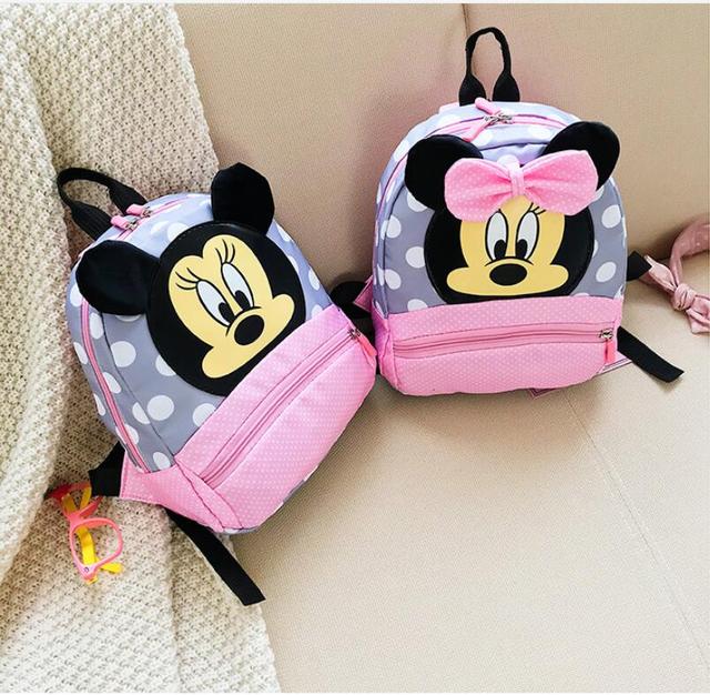 Plecak Disney Minnie i Mickey Mouse dla dzieci – idealny tornister przedszkolaka - Wianko - 24