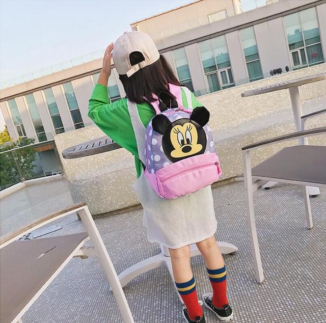 Plecak Disney Minnie i Mickey Mouse dla dzieci – idealny tornister przedszkolaka - Wianko - 27