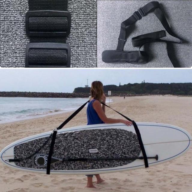 Pasek na ramię do deski surfingowej - praktyczne akcesoria, regulowany uchwyt do noszenia - Wianko - 2