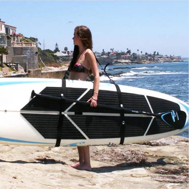 Pasek na ramię do deski surfingowej - praktyczne akcesoria, regulowany uchwyt do noszenia - Wianko - 5