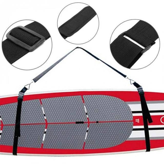 Pasek na ramię do deski surfingowej - praktyczne akcesoria, regulowany uchwyt do noszenia - Wianko - 4