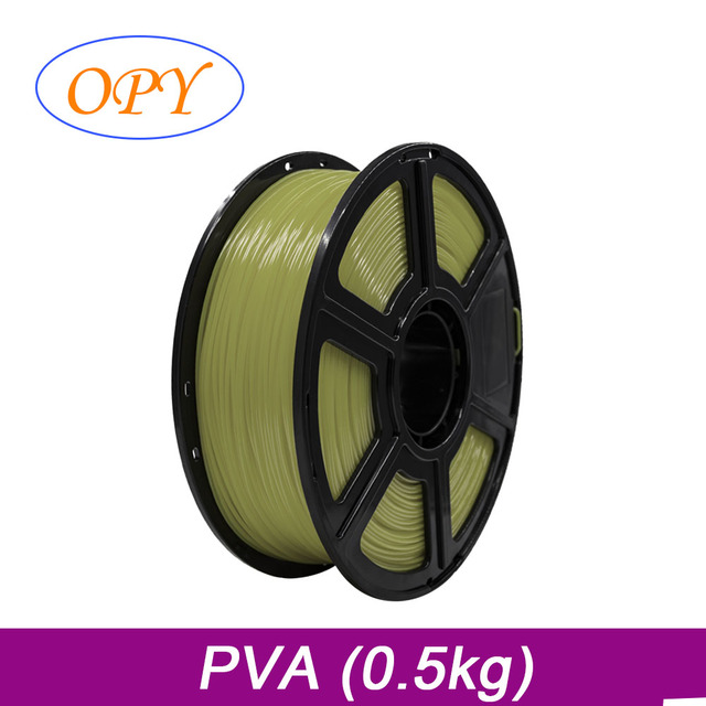 Drukarka 3D Filament PVA rozpuszczalny zmywalny - 0.5Kg, 1.75Mm - Wianko - 2