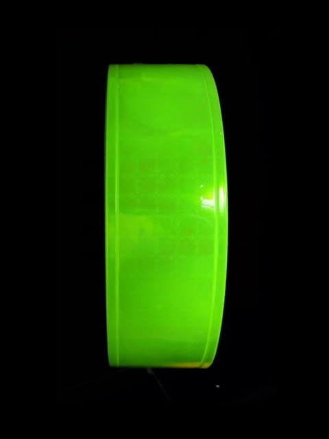 Taśma PVC Wewing odblaskowa zielony/noc, 5CM x 50M - Wianko - 5