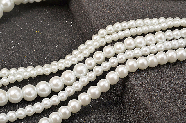 Naszyjnik ślubny UDDEIN wielowarstwowy z imitacją perły, handmade vintage z długim wisiorkiem - Wianko - 9