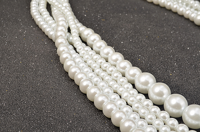 Naszyjnik ślubny UDDEIN wielowarstwowy z imitacją perły, handmade vintage z długim wisiorkiem - Wianko - 7