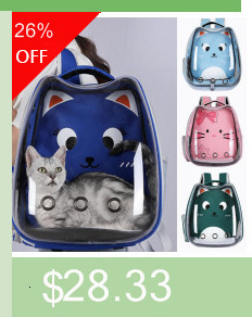 Wysokiej jakości plecak na ramię dla kota i psa - wyglądający przezroczysty nosidełko dla małych zwierząt - Wianko - 14