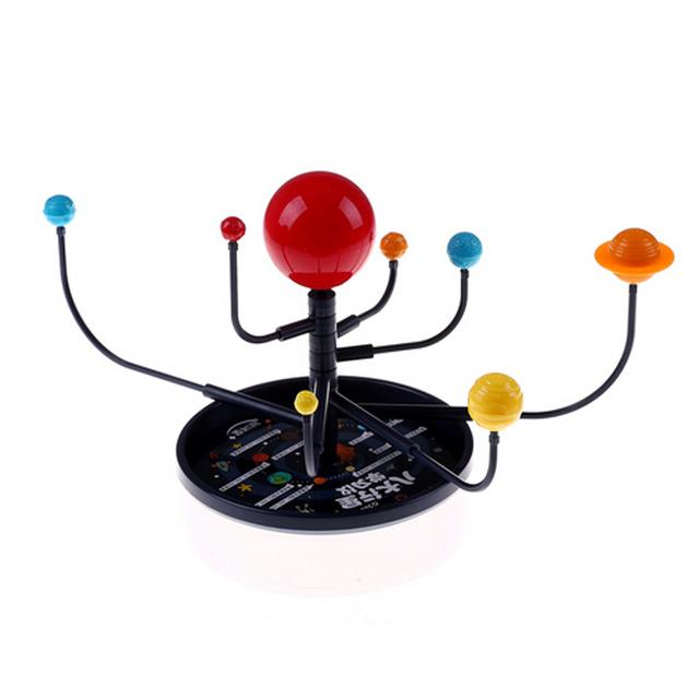 Zestaw modelarski do nauki dzieci: Planetarium - montaż 9 niebiańskich zabawek - układ słoneczny - edukacyjne DIY modele - Wianko - 16