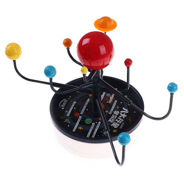Zestaw modelarski do nauki dzieci: Planetarium - montaż 9 niebiańskich zabawek - układ słoneczny - edukacyjne DIY modele - Wianko - 15
