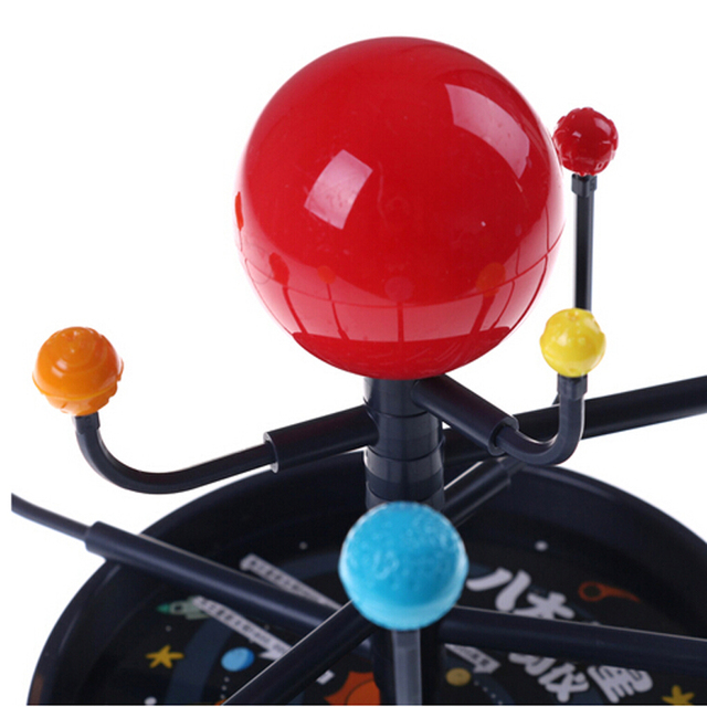 Zestaw modelarski do nauki dzieci: Planetarium - montaż 9 niebiańskich zabawek - układ słoneczny - edukacyjne DIY modele - Wianko - 21