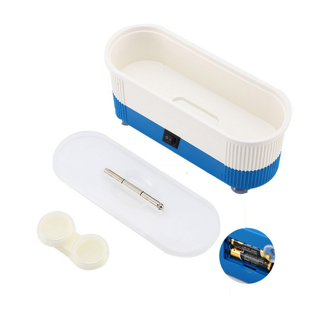 Przenośne urządzenie do czyszczenia biżuterii, zegarków, okularów, pierścieni, monet, protez, artykułów domowych - ultradźwiękowa maszyna czyszcząca - Wianko - 2