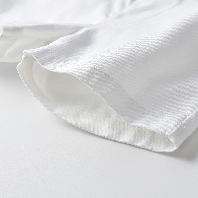 Noworodkowy zestaw ubranek dla chłopców - pasiasta koszula z krótkimi rękawami i spodenki, 2 sztuki - Tem Doger 2019 lato - Wianko - 24