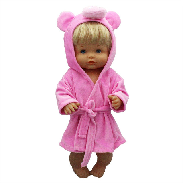 Szlafrok 2021 dla lalek Nenuco i jej siostry - pasuje do lalki o rozmiarze 42 cm - akcesoria dla lalek Nenuco - Wianko - 6