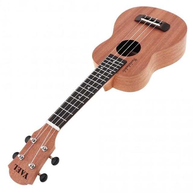 Koncertowe ukulele hawajskie z drewna mahoniowego - 21 Cal/23 Cal/26 Cal, 4 strunowa gitara, idealna na prezent na urodziny i Boże Narodzenie - Wianko - 7