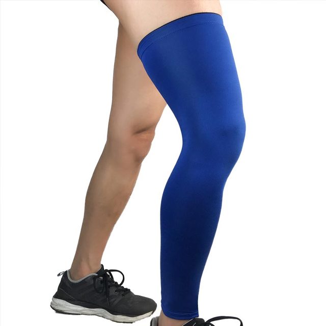 Ochraniacz na nogi przeciwsłoneczny UV do biegania i kolarstwa z kompresją - orteza na kolano i wsparcie stawu skokowego - Wianko - 10