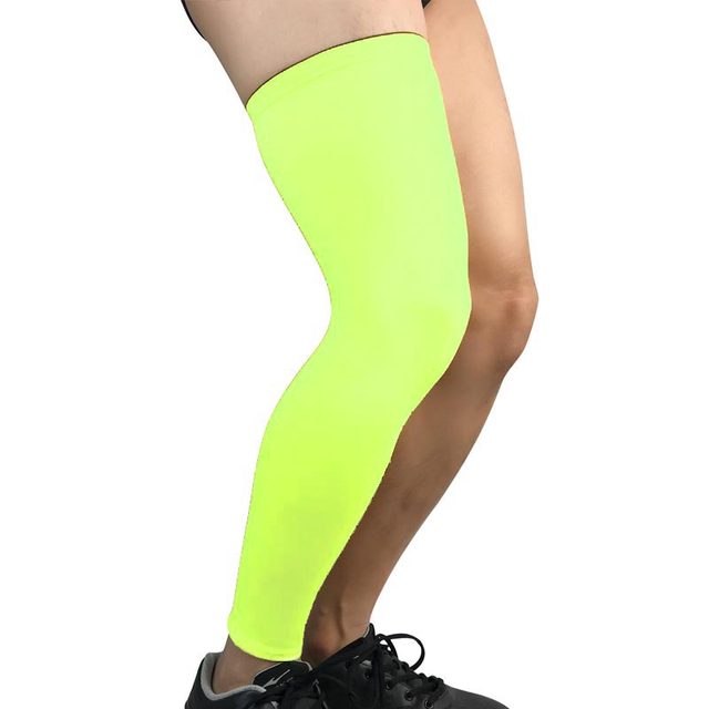 Ochraniacz na nogi przeciwsłoneczny UV do biegania i kolarstwa z kompresją - orteza na kolano i wsparcie stawu skokowego - Wianko - 12