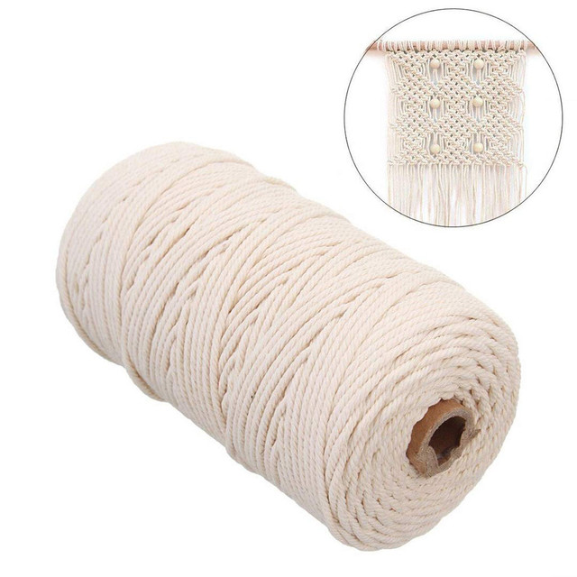 Bawełniany sznurek makrama 2mm x 200m do łapacza snów i dekoracji - DIY Handmade Home - Wianko - 1