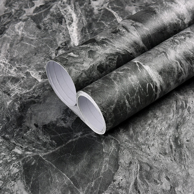 Błyszcząca marmurowa tapeta samoprzylepna zdejmowana winylowa folia PVC - Wianko - 6