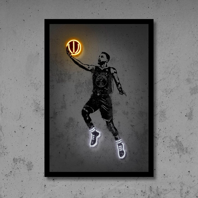 Plakat ścienny Gwiazda koszykówki - obraz na płótnie - Wianko - 7