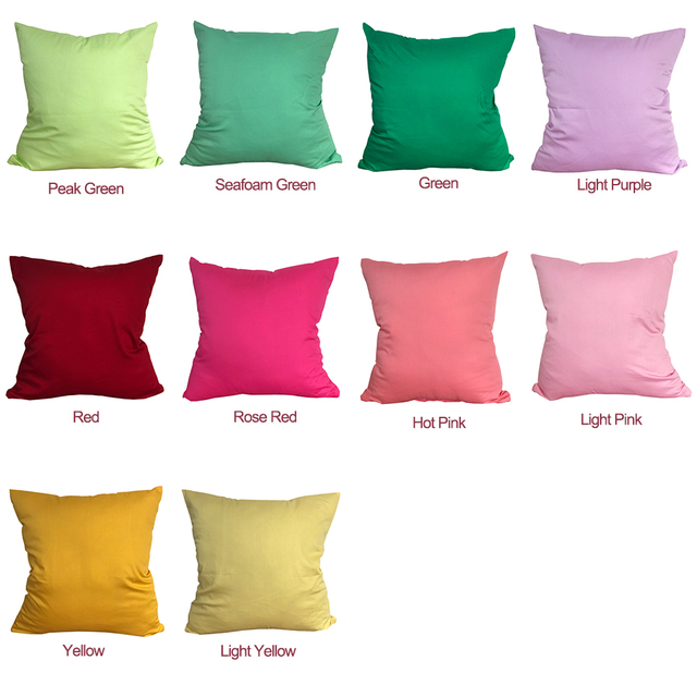 Poszewka na poduszkę CURCYA jednolite kolory, boże narodzenie, salon dekoracyjny, 100% czysta bawełna, cienka - Wianko - 5