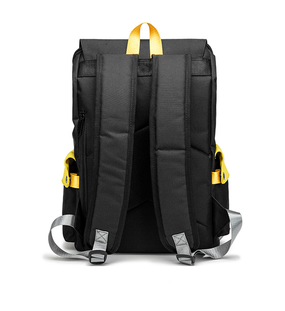 Plecak Trendy Street Cool z portem USB, antywłamaniowy, na książki, dla mężczyzn i kobiet, do szkoły i studiów - Wianko - 9