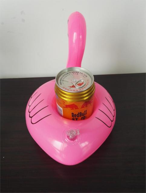Podstawka na napoje jednorożec nadmuchiwany mini flamingo do pływania - Wianko - 4