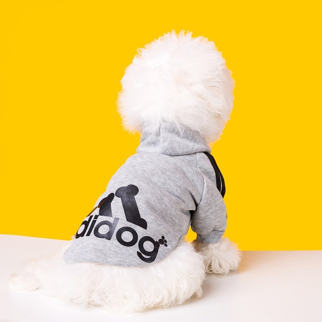 Sportowa bluza z kapturem dla buldog francuski, Chihuahua i Teddy - ubrania Aidog na jesień i zimę - Wianko - 8