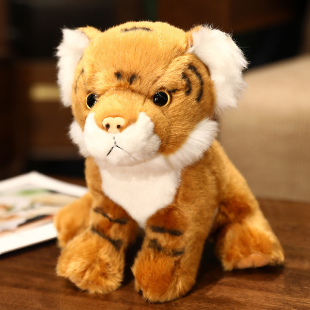 Kawaii pluszowy tygrys lalka wisiorek breloczek dla dzieci - Wianko - 2