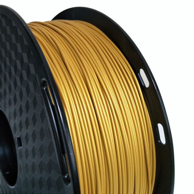 Metalowa drukarka 3D Filament PLA 1.75mm 1Kg - kolor metalu (złoto, srebro, miedź, brąz) - Wianko - 2