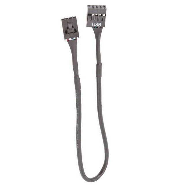 Główna płyta główna USB 9Pin - Splitter przedłużacz 1 do 2 żeński - USB2.0 centrum złącza - Wianko - 8