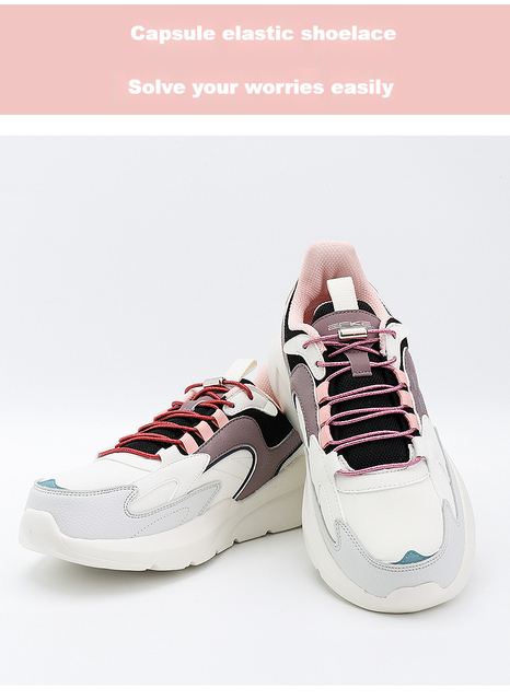 Kolorowe okrągłe elastyczne sznurowadła dla sneakersów - Buty bez sznurówek, dla dzieci i dorosłych, szybkie koronkowe opaski gumowe - Wianko - 8