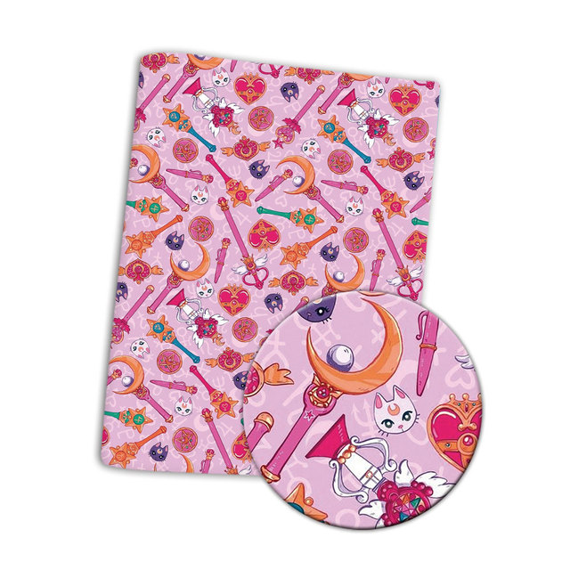 Polecam tytuł: Tkanka dla dzieci z wzorem zwierząt patchwork o wymiarach 140*50 cm, materiał poliestrowo-bawełniany do szycia ubrań, zasłon, idealny do dekoracji wnętrz - Wianko - 3